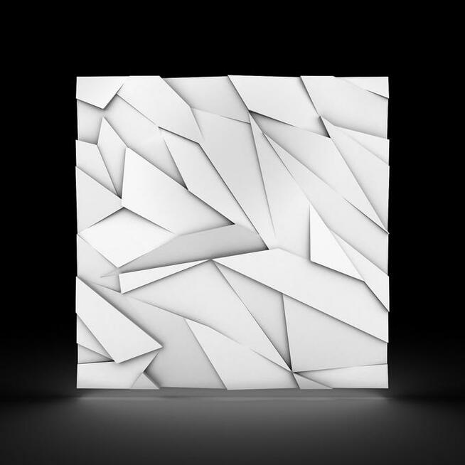 Styropianowe Panele Ścienne 3D 60x60 SZAFIR
