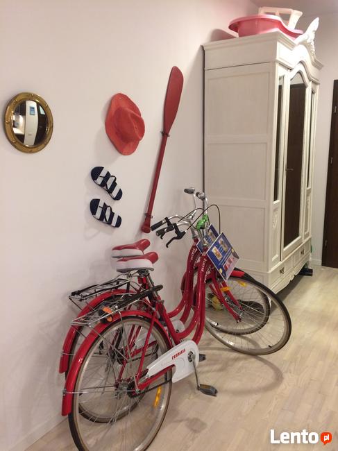 Apartament wakacje Ostróda + rowery gratis, jezioro Mazury