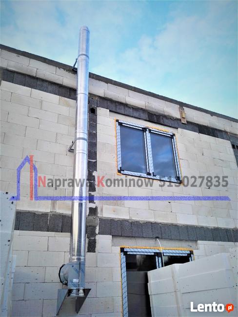 Wkłady kominowe i kominy izolowane Montaż