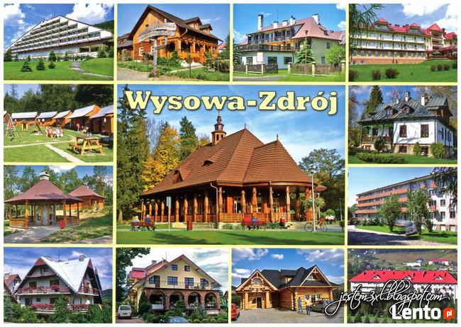Domki letniskowe-Całoroczne. WYSOWA ZDRÓJ.