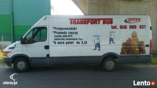 Transport winda firanka dach zsuwany 9 palet