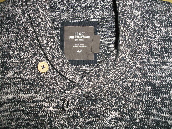 sweter męski H&M 38 M nowy