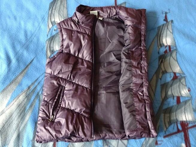 Bezrękawnik ocieplany dla dziewczynki