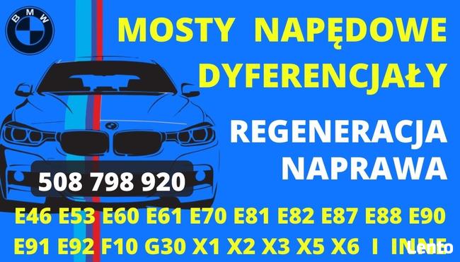 NAPRAWA DYFERENCJAŁÓW, DYFRÓW BMW X1 E84 E87 E88 E90 E91 E92