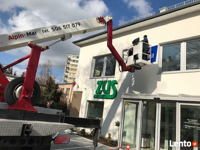 Podnośnik koszowy 18m 27m Zyrardów, Mszczonów, Grodzisk Maz.