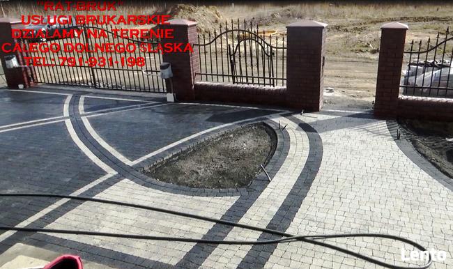 Brukarstwo, usługi brukarskie, kostka brukowa, układani