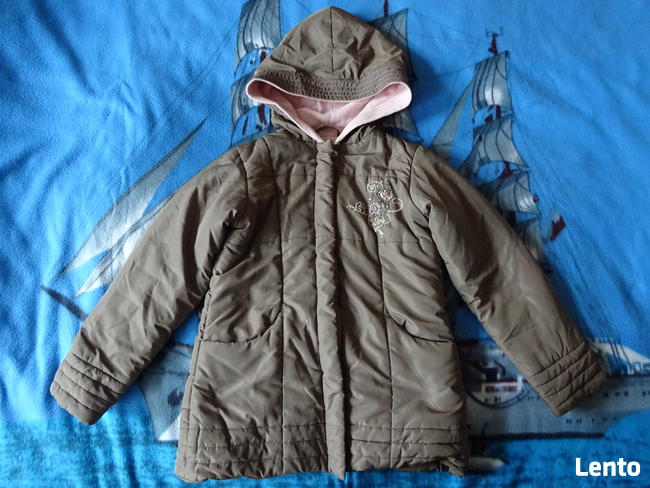 Kurtka zimowa dla dziewczynki, rozmiar 146-152