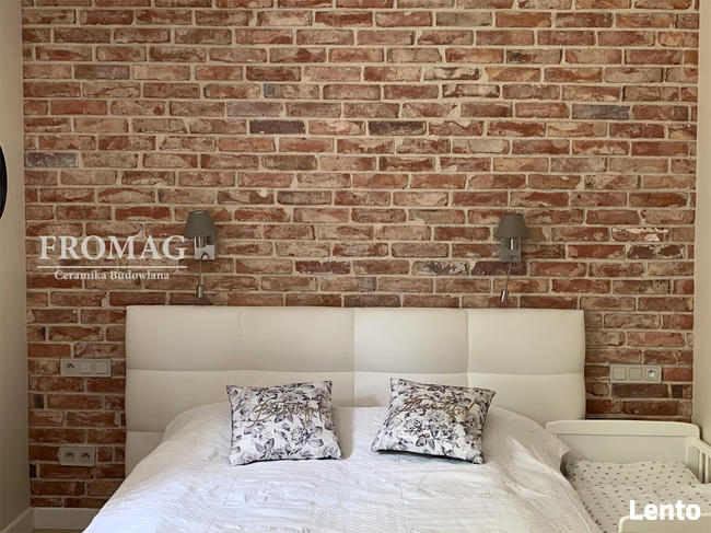 Narożniki ELEWACJA Z CEGŁY CIĘTEJ stara cegła