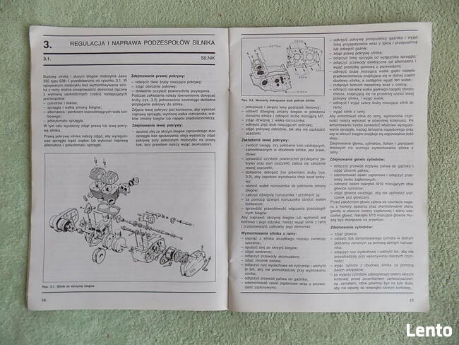 JAWA 350 - książki - 3 szt -