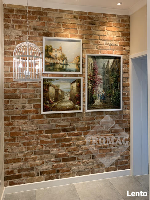 CEGŁA STARA cięta Lico oryginał Płytki z Cegły