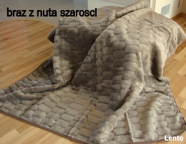 narzuta narzuty na sofę kanapę i fotele komplet narzut miś