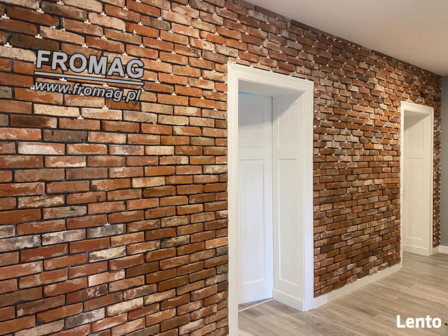 CEGŁA ROZBIÓRKOWA płytki z cegły licowej STARY MUR fromag