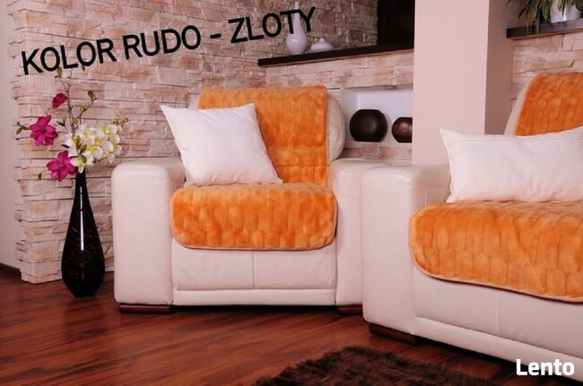 narzuta narzuty na sofę kanapę i fotele komplet narzut miś