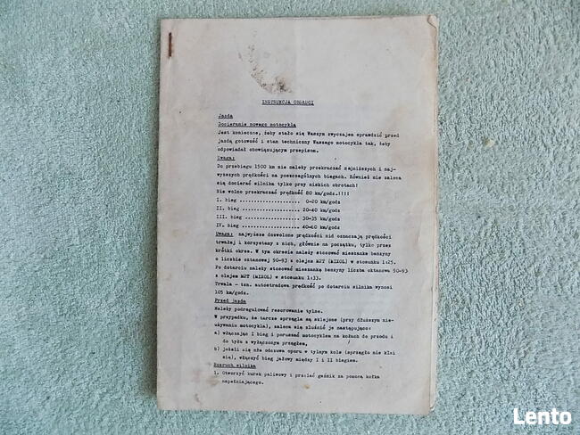 JAWA 350 - książki - 3 szt -