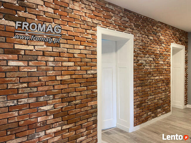 CEGŁA cięta lico ELEWACJA cegły STARY MUR