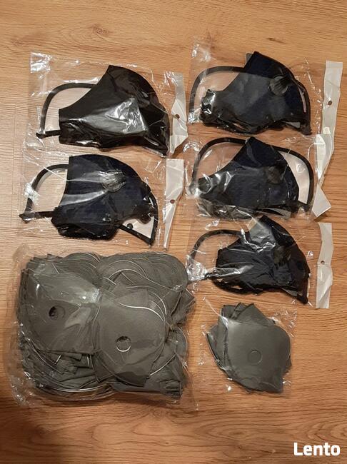 NOWA Maska sportowa antywirusowa N99 + 4 zaworki