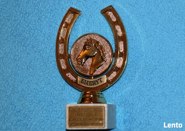 Podkowa dla emeryta pamiątka upominek szczęśliwa podkowa