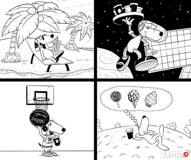 Ilustracje reklamowe i brandingowe. Twój Bohater Marki.