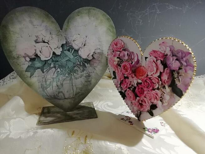 Pudełka drewniane ręcznie zdobione