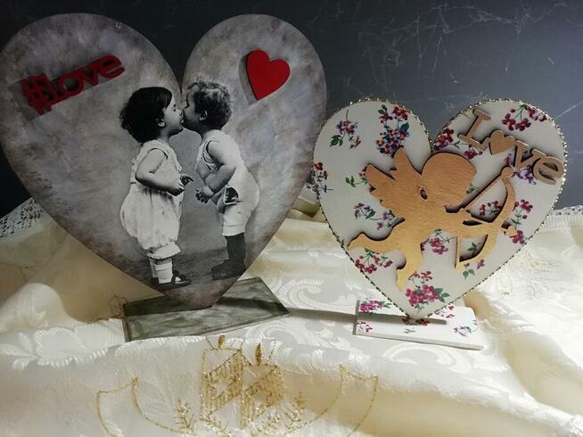 Pudełka drewniane ręcznie zdobione