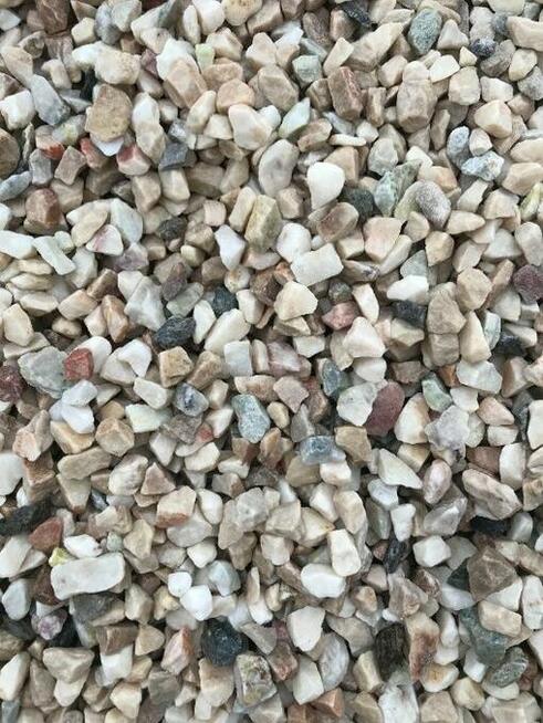 KOLOROWA MARIANNA Biała Kamień do Ogrodu Grys Żwir Wawer