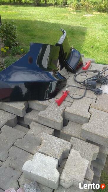 Zderzak tył crv elementy cr-v NH731P oryginalne narożnik