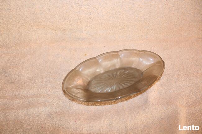 Półmisek Owalny Kryształ Szkło HSG Ząbkowice PRL Unikat