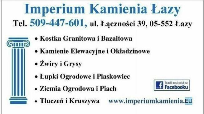 KOLOROWA MARIANNA Biała Kamień do Ogrodu Grys Żwir Wawer