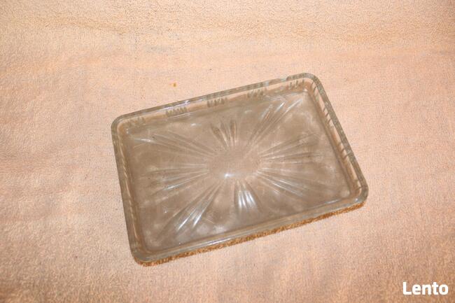 Półmisek Prostokątny Kryształ Szkło HSG Ząbkowice PRL Unikat