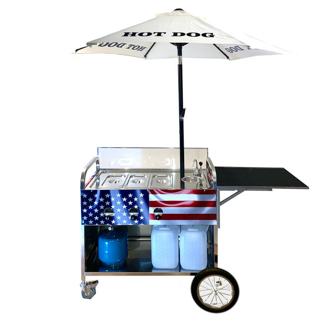 Wózek gastronomiczny hot dog bezprądowy nowy wysyłka sanepi