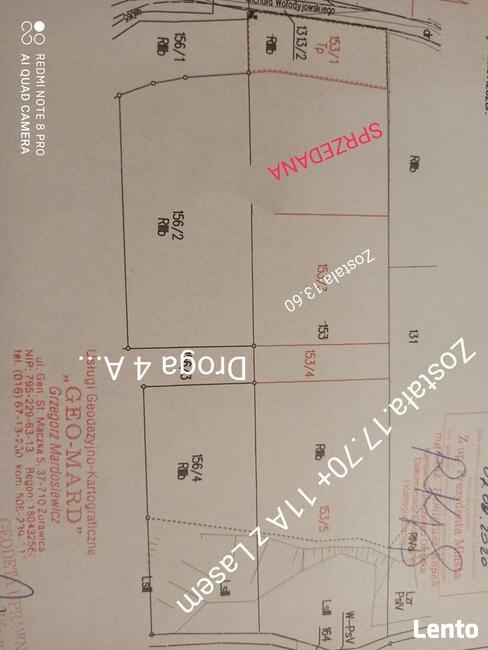 DZIALKI NA SPRZEDAŻ.