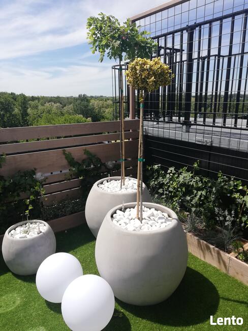 DONICE TARASOWE, NA WYMIAR, IMITACJA BETONU