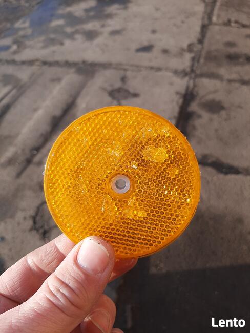 Odblaski okragle trojkaty PRL