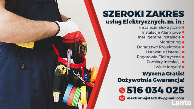 Elektromajster - usługi Elektryczne Elektryk Białystok Łapy