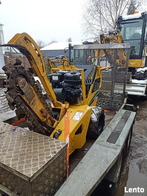 Usługi minikoparką Bydgoszcz minikoparka, koparka łańcuchowa