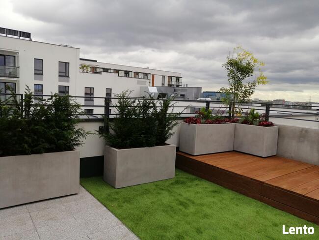 DONICE TARASOWE, NA WYMIAR, IMITACJA BETONU