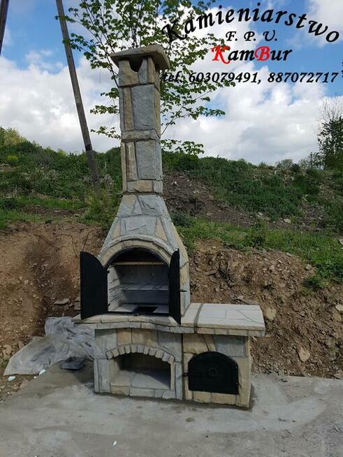 Grillo-wędzarnia z piaskowca (A14)