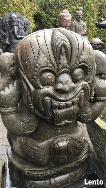 Ganesha H125cm rzeźba z kamienia lawy - Uosabia witalność i