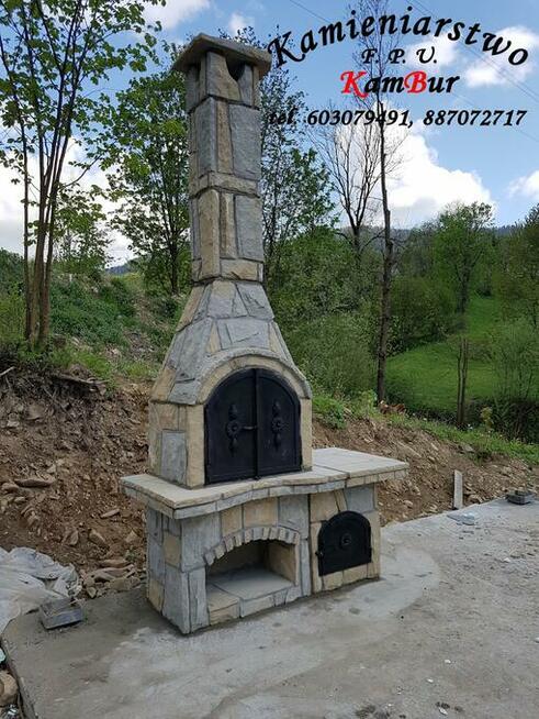 Grillo-wędzarnia z piaskowca (A14)