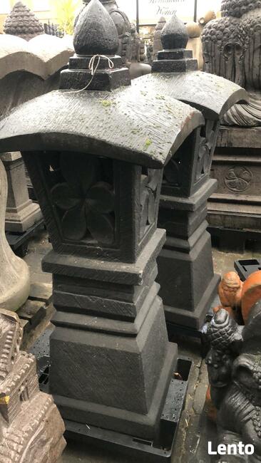 Ganesha H155cm rzeźba z kamienia lawy - Uosabia witalność i