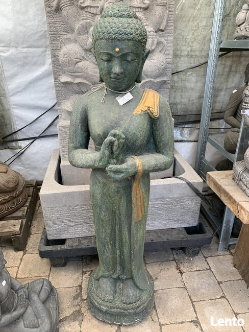 Ganesha H155cm rzeźba z kamienia lawy - Uosabia witalność i