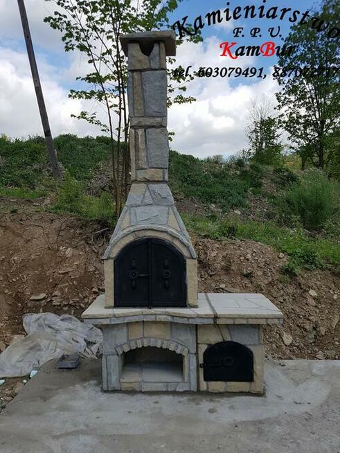 Grillo-wędzarnia z piaskowca (A14)