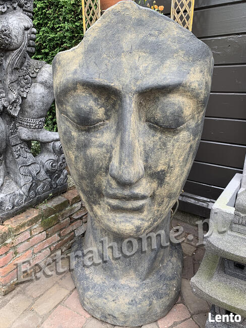 2w1 Lampa Ogrodowa H85cm Zamek jak ze snu rzeźba z kamienia