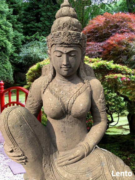 Twarz Buddy rzeźba wolnostojąca H170cm ogród orientalny Rryt