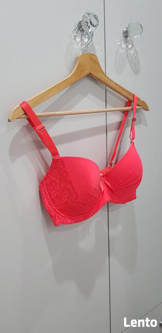 Nowy neonowy biustonosz damski