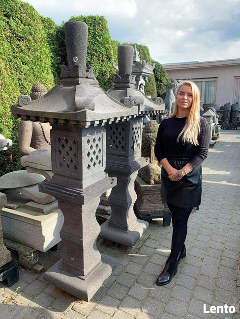 Twarz Buddy rzeźba wolnostojąca H170cm ogród orientalny Rryt