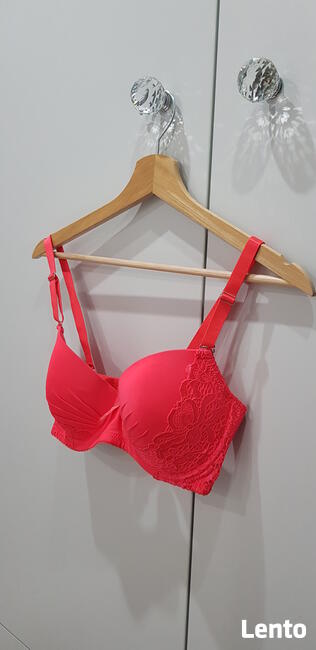 Nowy neonowy biustonosz damski