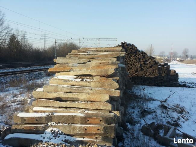 Podkłady kolejowe drewniane i betonowe
