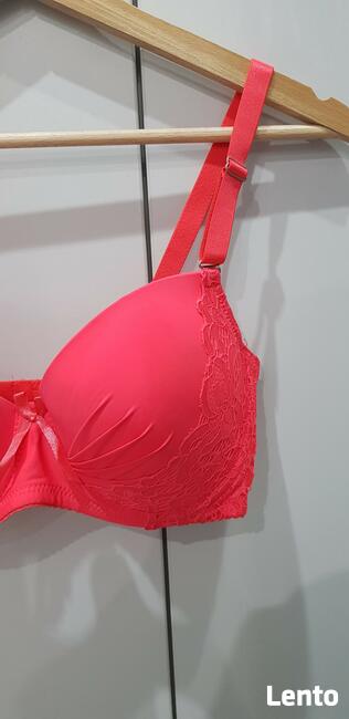 Nowy neonowy biustonosz damski