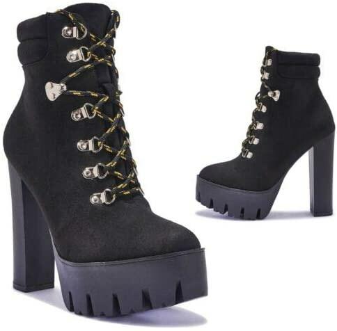 40 Truffle High heels 14cm czarny zamsz stopa 26cm